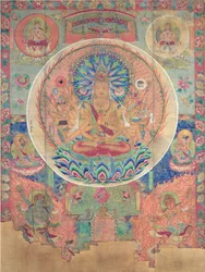 Ch.xxvviii.006 De Mandala van Sahasrabhuja Avalokitesvara, Tunhuang